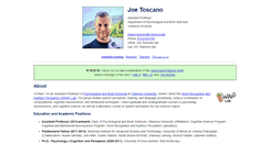 Desktop Screenshot of joetoscano.com