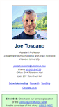 Mobile Screenshot of joetoscano.com